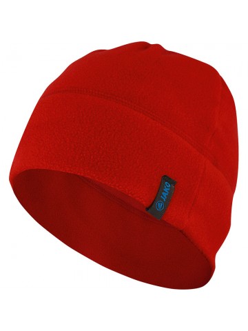 Fleece muts rood